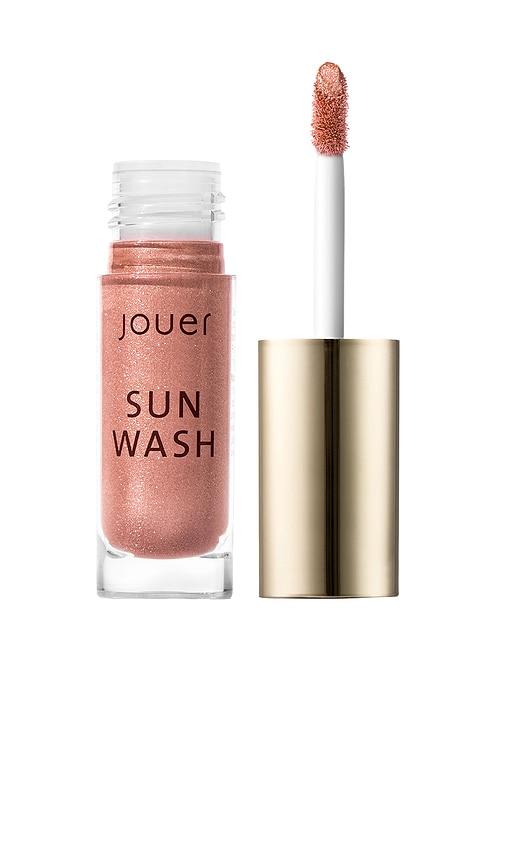 Jouer Cosmetics Sun Wash Liquid Blush in Peche eClat by JOUER COSMETICS