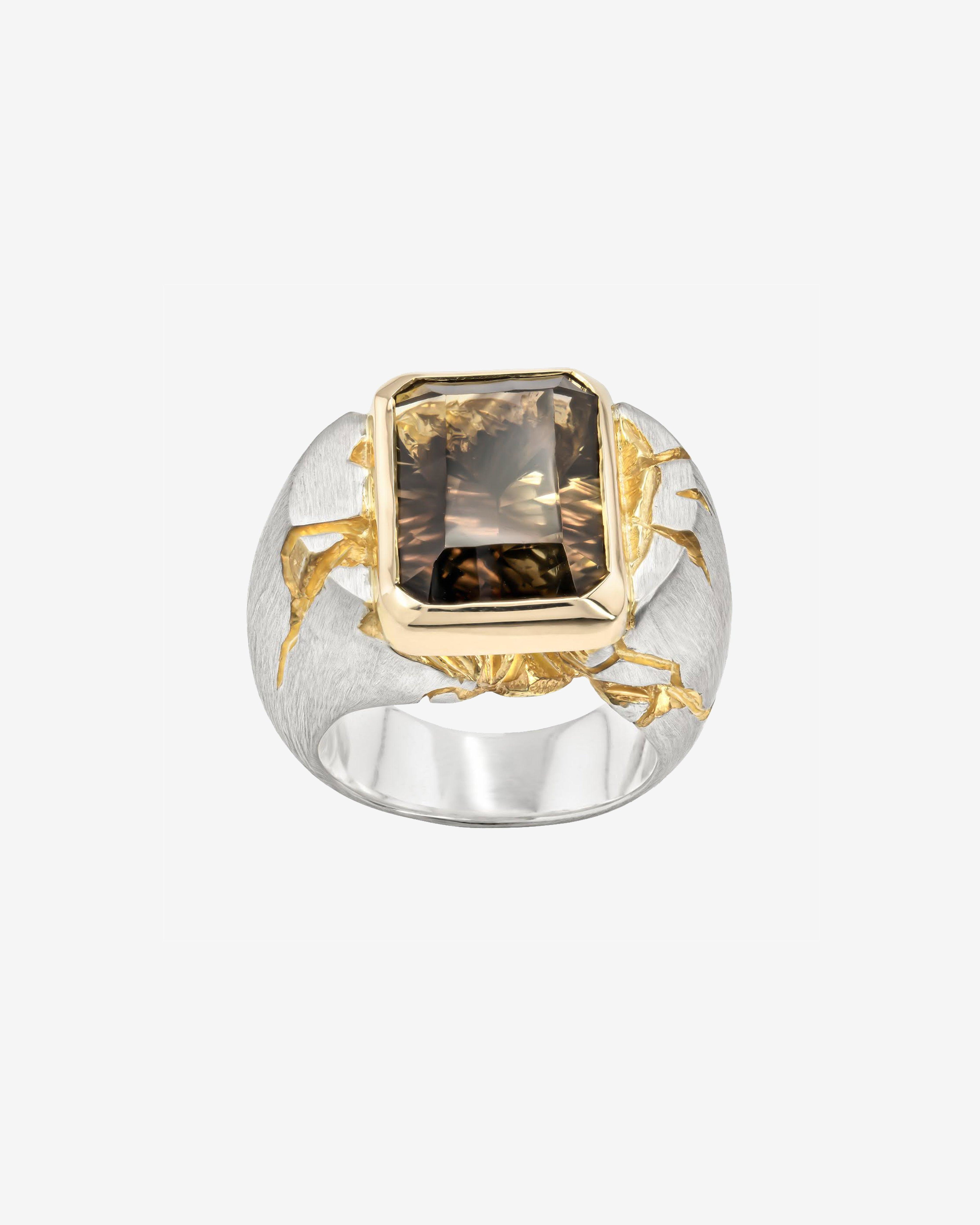 Joule Project - Women's 14K Yellow Gold & Sterling Silver Ring - (Multi) by JOULE PROJECT
