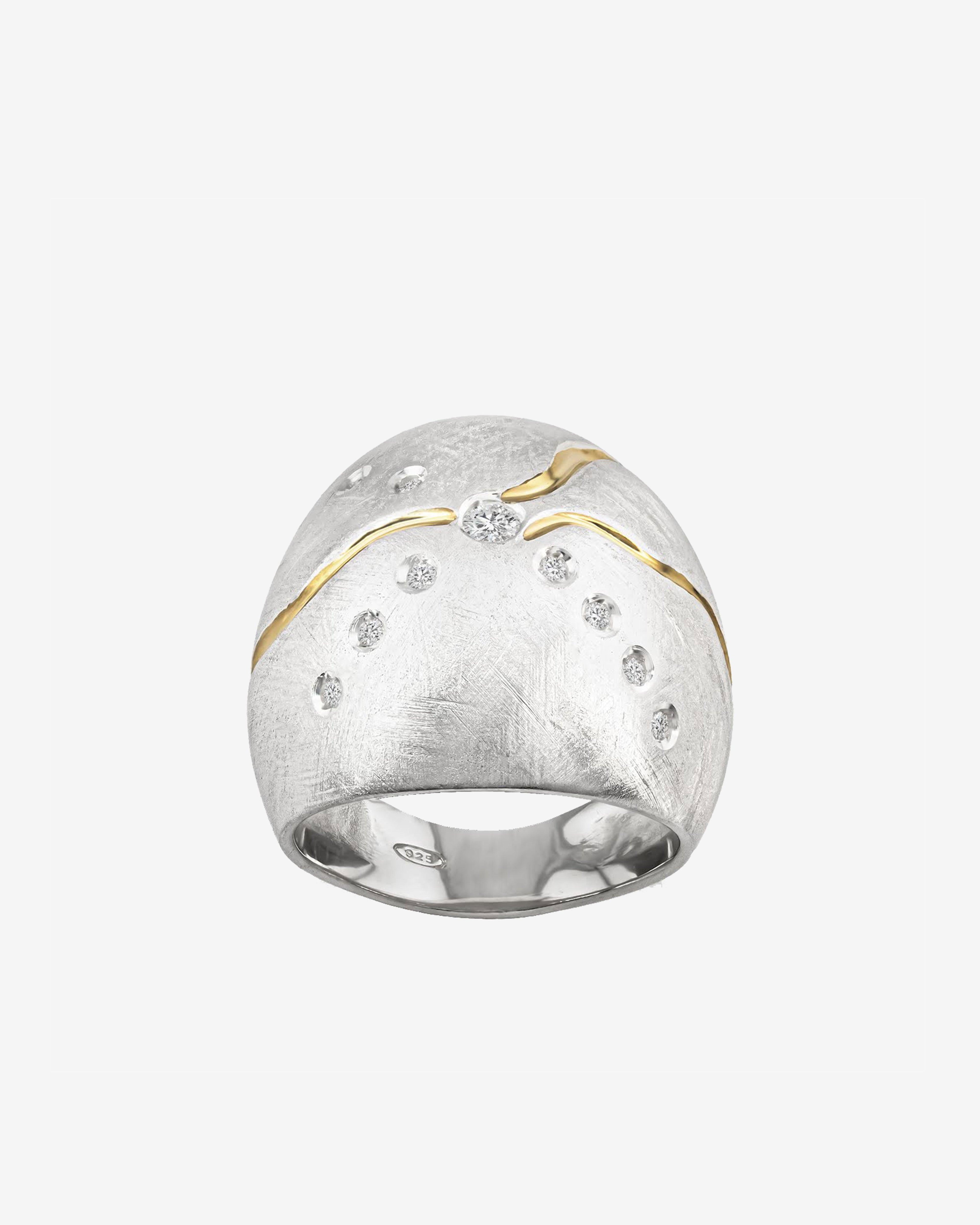 Joule Project - Women's Sterling Silver Cuff Ring - (Multi) by JOULE PROJECT