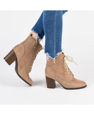 Women's Baylor Lace Up Booties by JOURNEE COLLECTION
