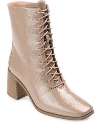 Women's Covva Lace-Up Booties by JOURNEE COLLECTION