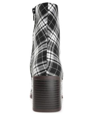 Women's Sloann Snip Toe Block Heel Booties by JOURNEE COLLECTION