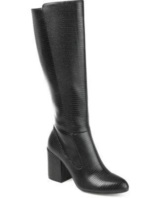 Women's Tavia Wide Calf Knee High Boots by JOURNEE COLLECTION