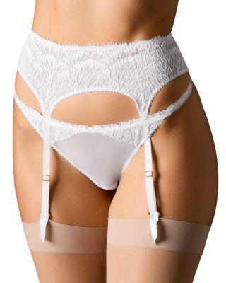 Loulou Lace Suspender Belt by JOURNELLE