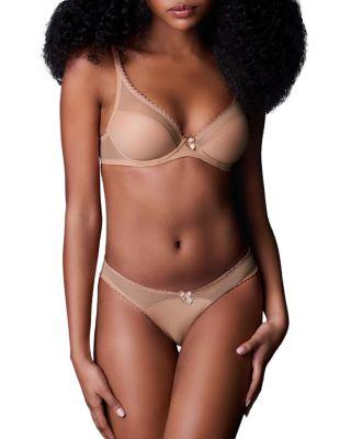 Victoire Plunge Bra & Thong by JOURNELLE