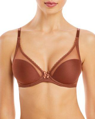 Victoire Plunge Bra & Thong by JOURNELLE