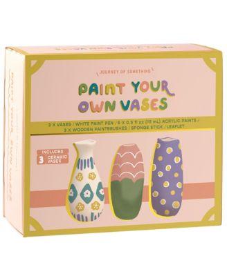 Paint Your Own Vases DIY Kit by JOURNEY OF SOMETHING