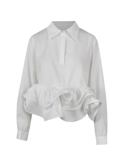 Carenza ruffled blouse by JOVONNA