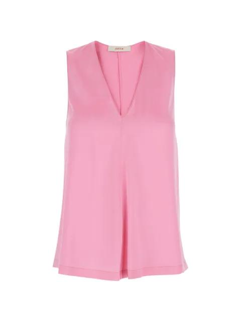 V-neck sleeveless top by JUCCA