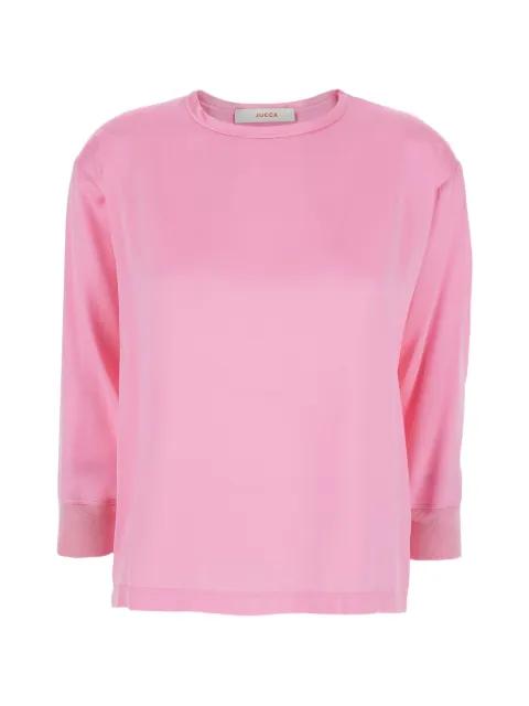 crew-neck long-sleeve T-shirt by JUCCA