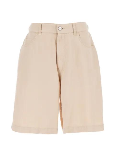 elasticated-waist shorts by JUCCA