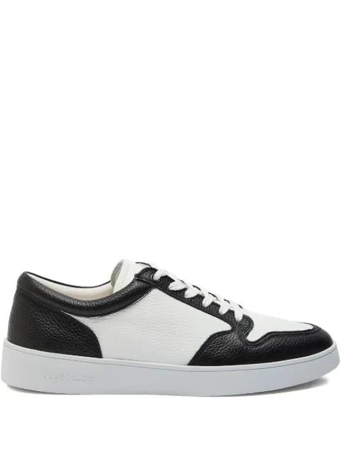 calf-leather panelled low-top sneakers by JUDE LLOW