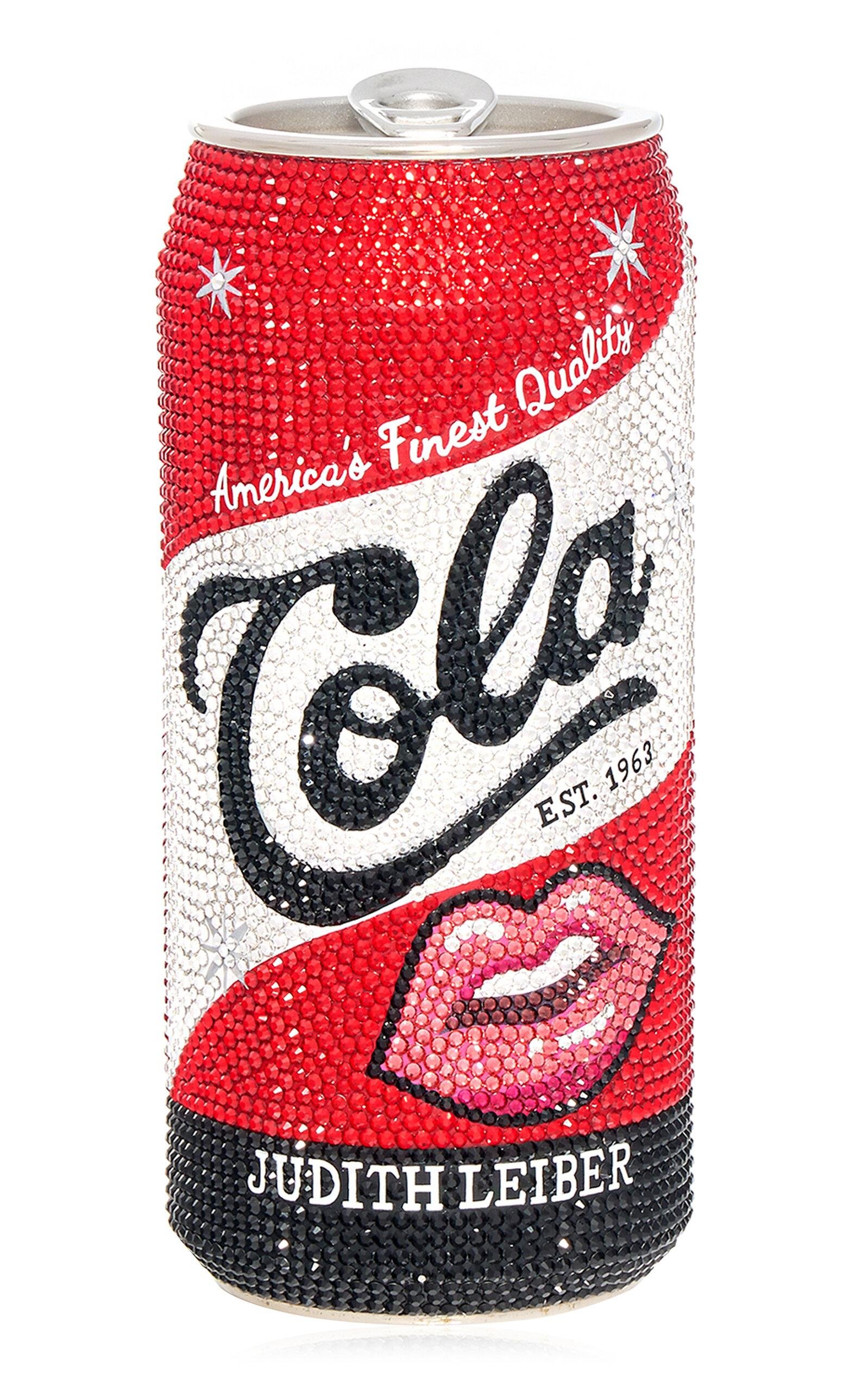 Judith Leiber Couture - Cola Beverage Can Crystal Clutch - Red - OS - Only At Moda Operandi by JUDITH LEIBER COUTURE