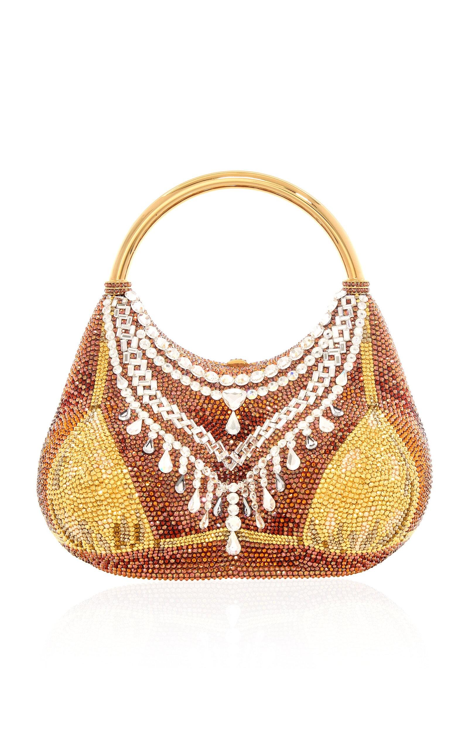 Judith Leiber Couture - Gold Bikini Bust Crystal Clutch - Yellow - OS - Only At Moda Operandi by JUDITH LEIBER COUTURE