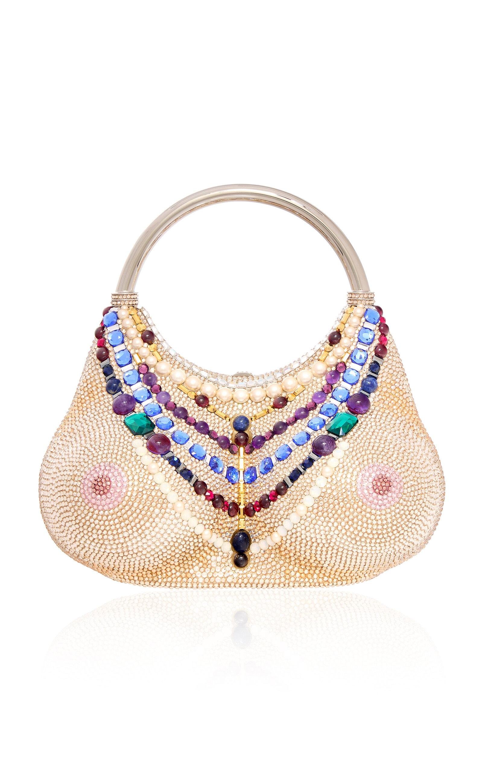 Judith Leiber Couture - Nude Bust Crystal Clutch - Gold - OS - Only At Moda Operandi by JUDITH LEIBER COUTURE