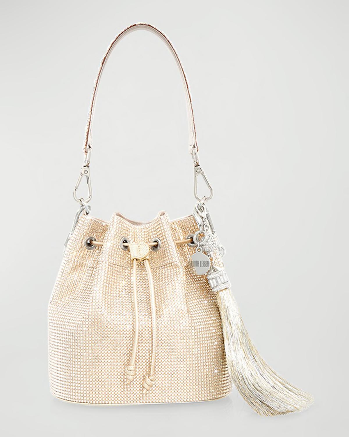 Piper Medium Crystal Bucket Bag by JUDITH LEIBER COUTURE