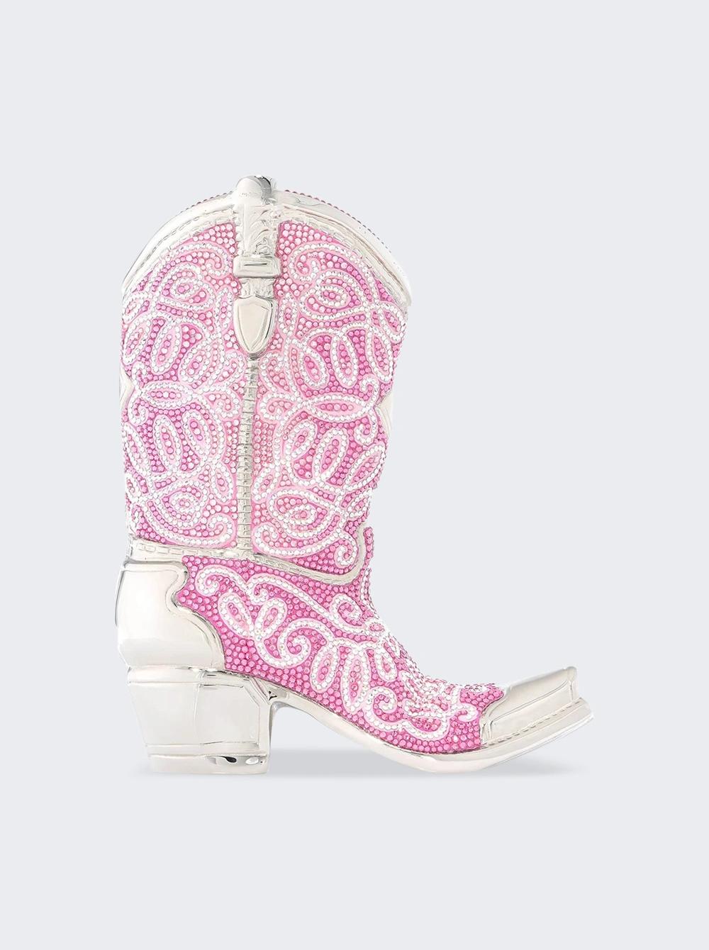 Cowboy Boot Pink  | The Webster by JUDITH LEIBER