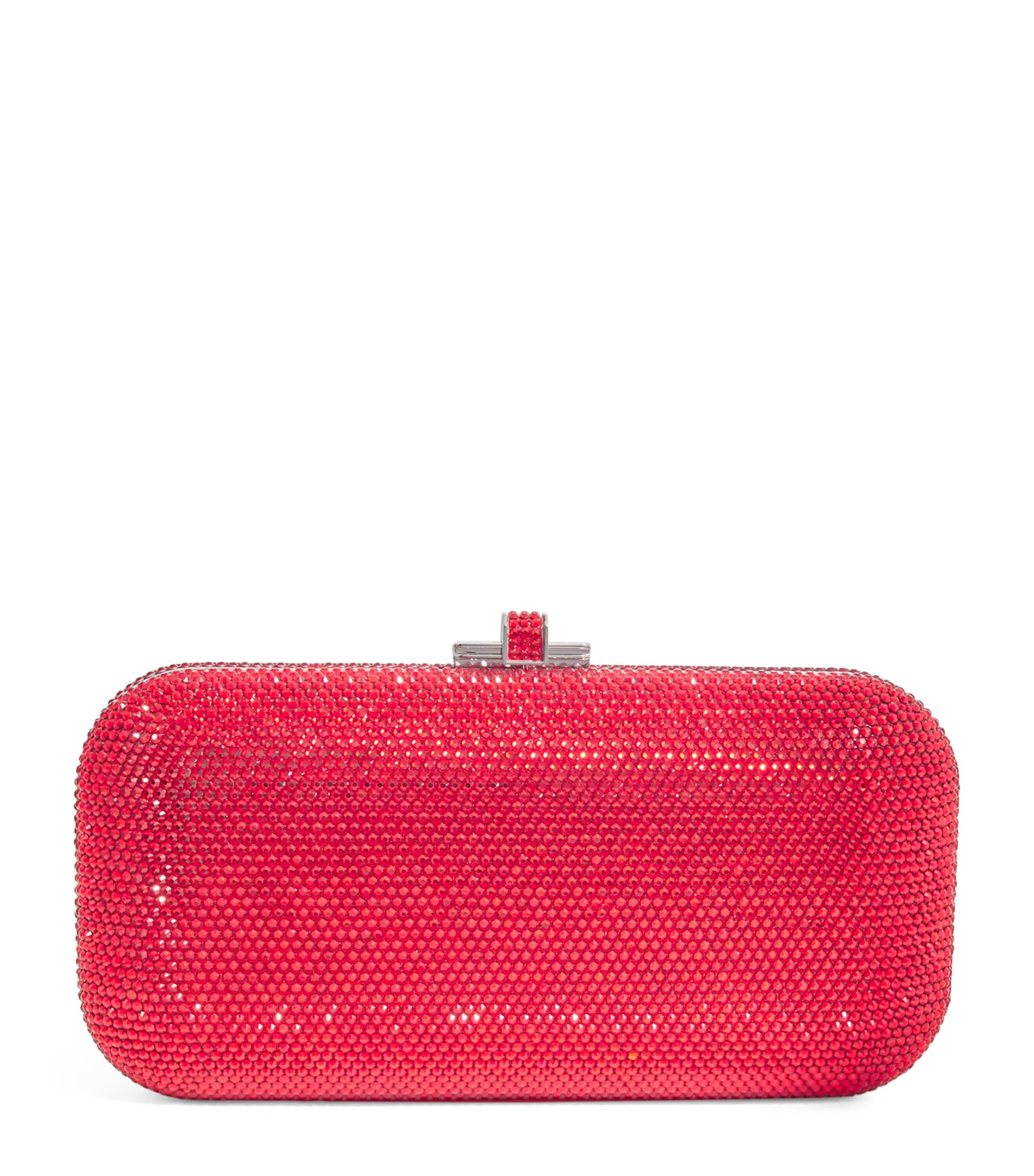 Judith Leiber Crystal-Embellished Long Slide Clutch Bag by JUDITH LEIBER