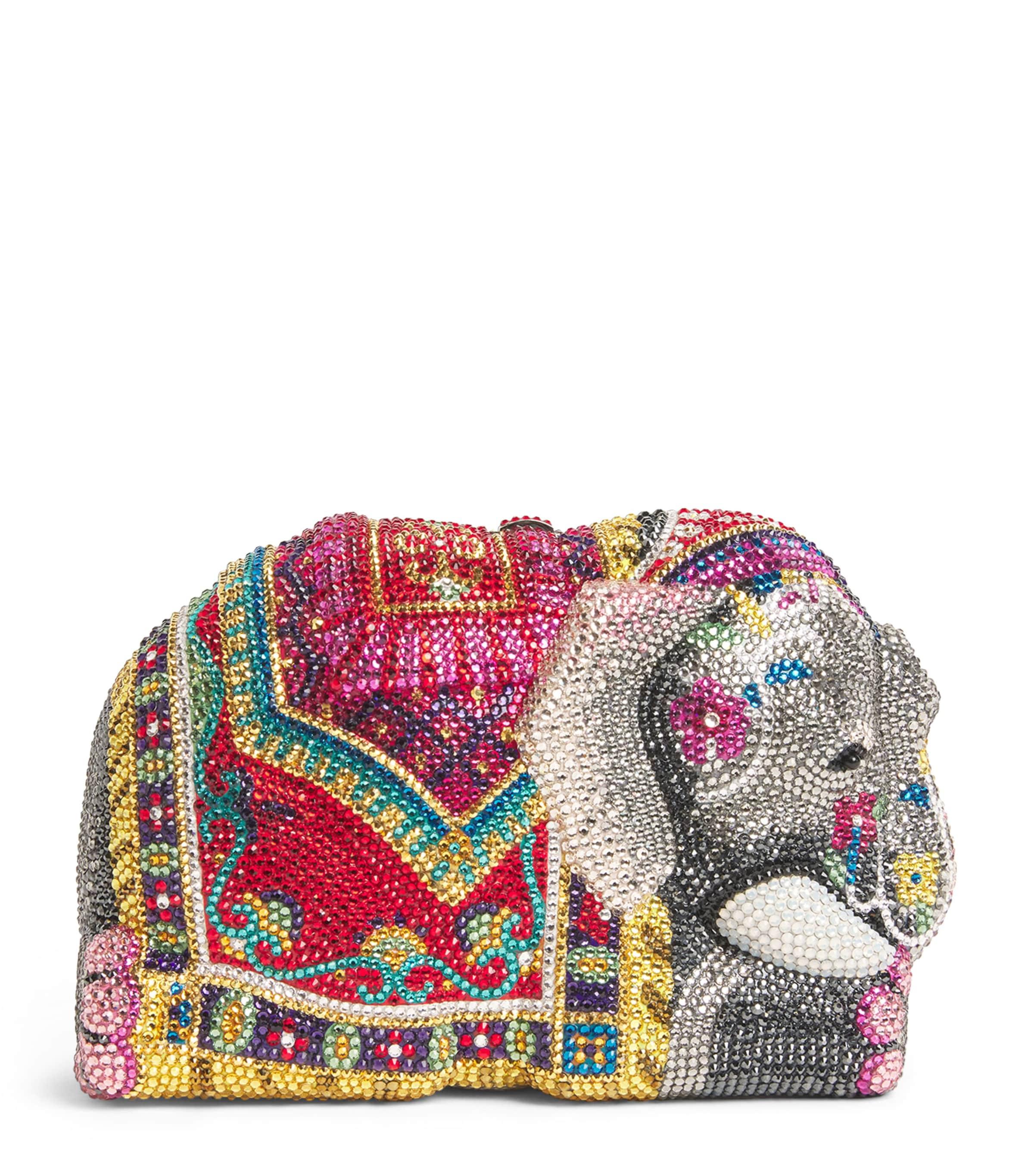 Judith Leiber Embellished Elephant Clutch Bag by JUDITH LEIBER