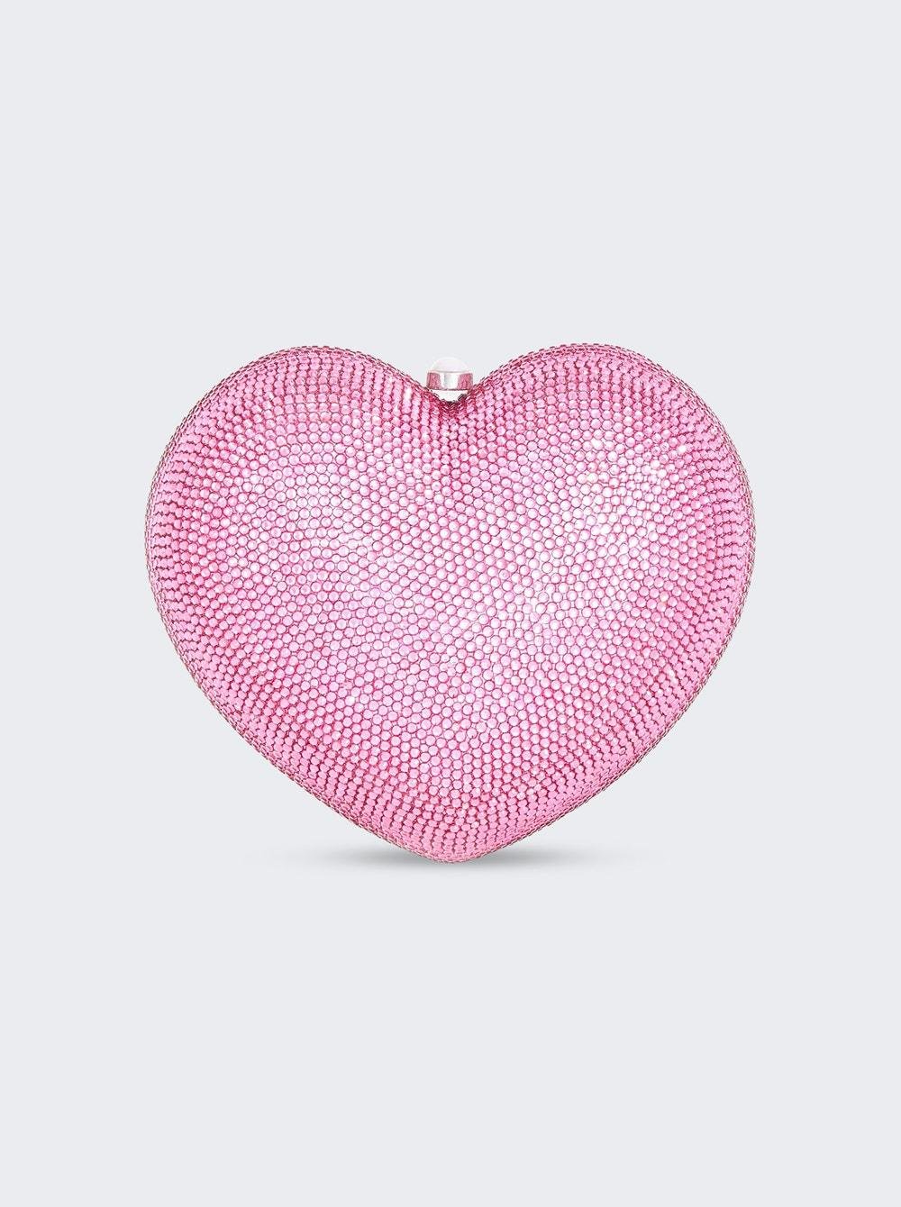 Petit Coeur L'amour Silver Pink  | The Webster by JUDITH LEIBER