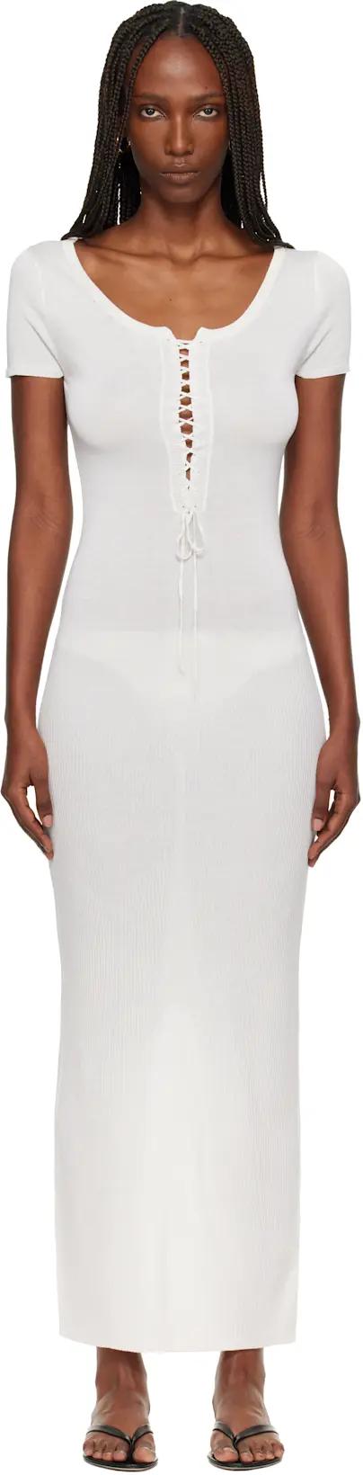 Off-White Judson Maxi Dress by JUDY TURNER