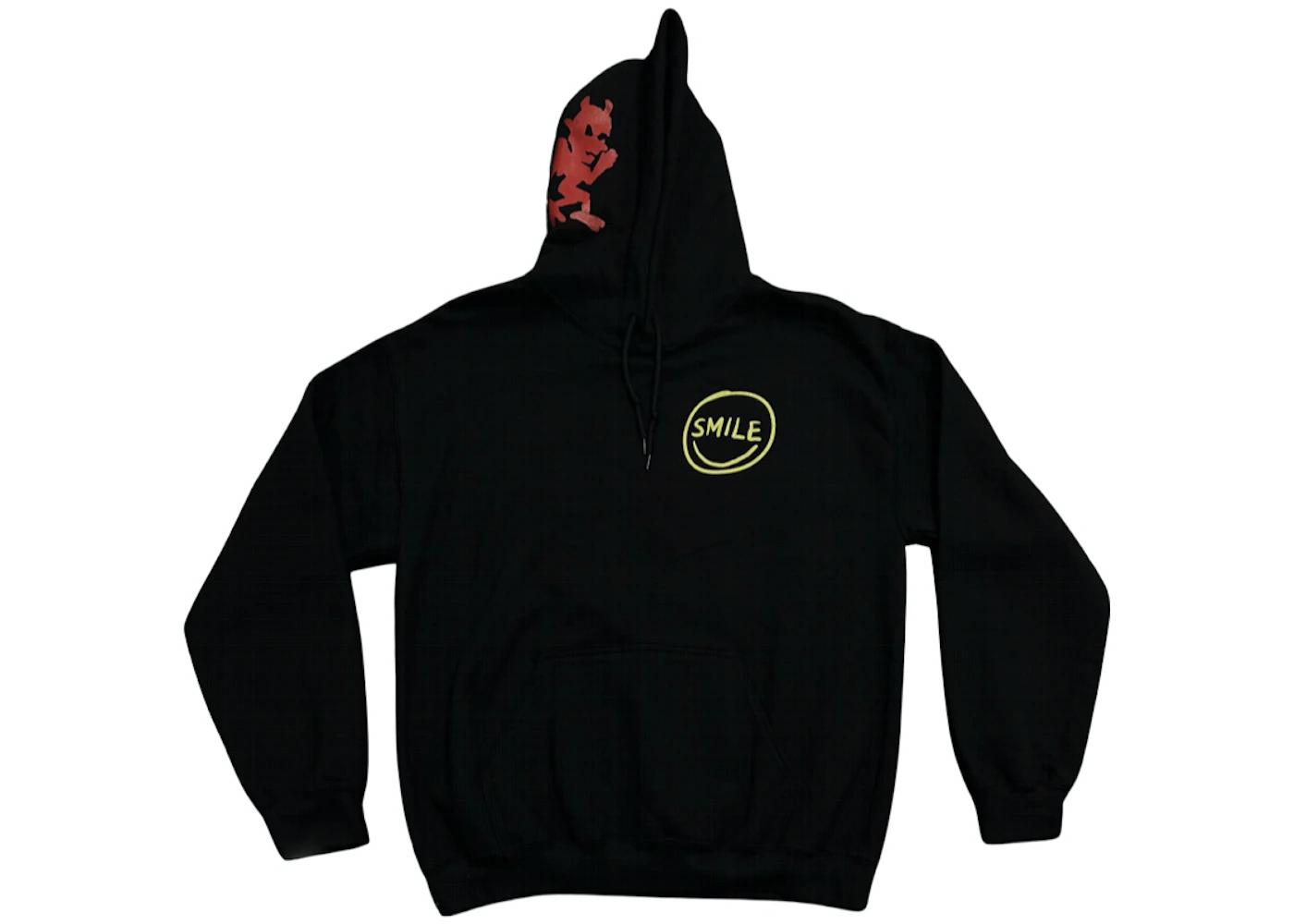 Juice Wrld x The Weeknd Smile Hoodie Black by JUICE WRLD Juice Wrld x The Weeknd Smile Hoodie Black by JUICE WRLD