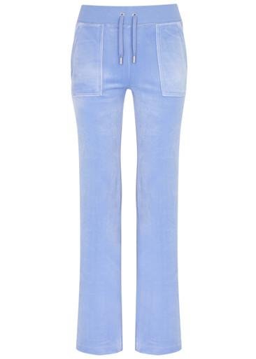 Del Ray logo velour sweatpants by JUICY COUTURE