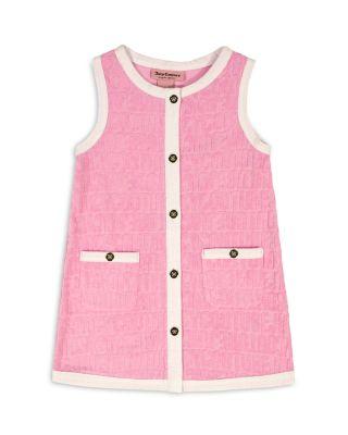 Girls' Jacquard Embossed Loop Terry Dress - Little Kid by JUICY COUTURE