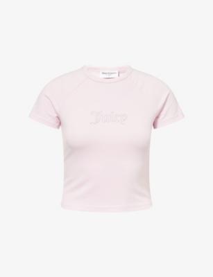 Logo-Embellished Baby Modal-Blend T-Shirt by JUICY COUTURE