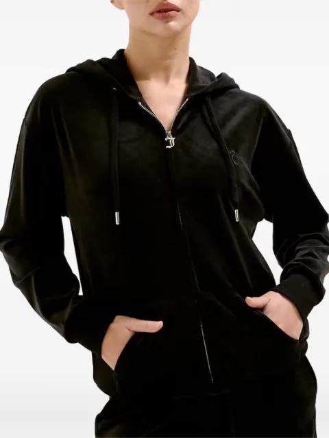 logo-embroidered hoodie by JUICY COUTURE
