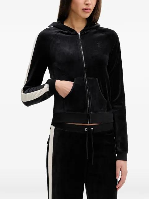 side-stripe hoodie by JUICY COUTURE