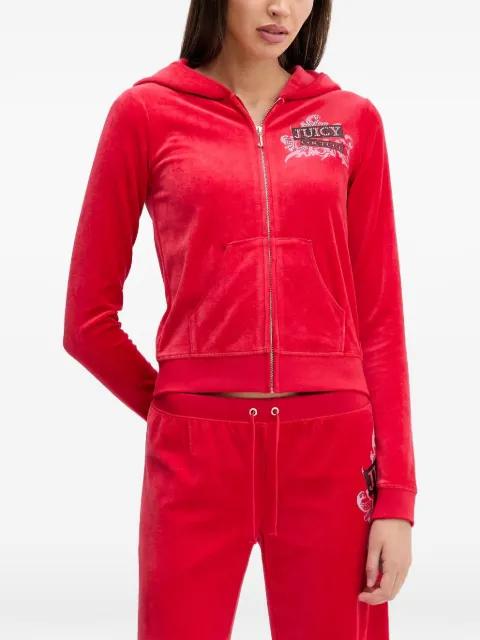 zipped hoodie by JUICY COUTURE