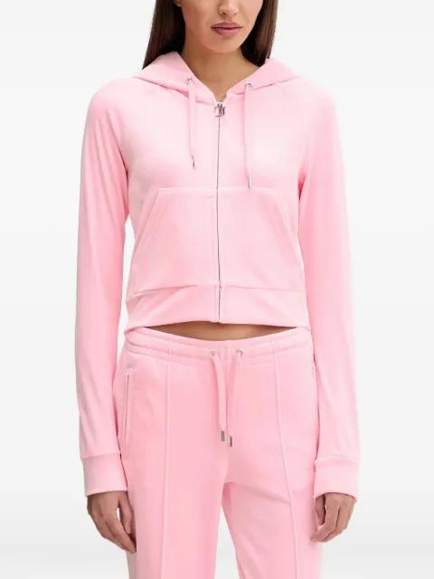 zipped hoodie by JUICY COUTURE