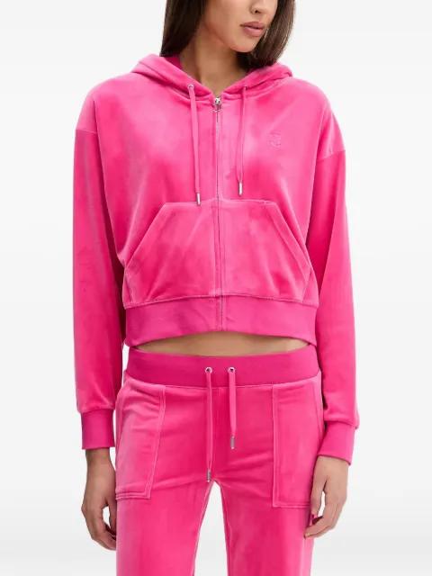 zipped hoodie by JUICY COUTURE