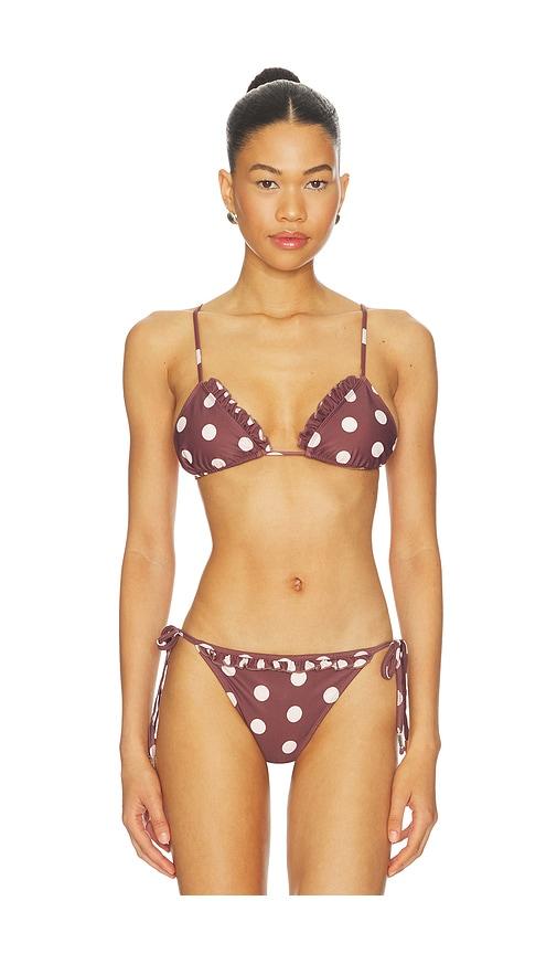 Juillet Kenny Top in Brown by JUILLET