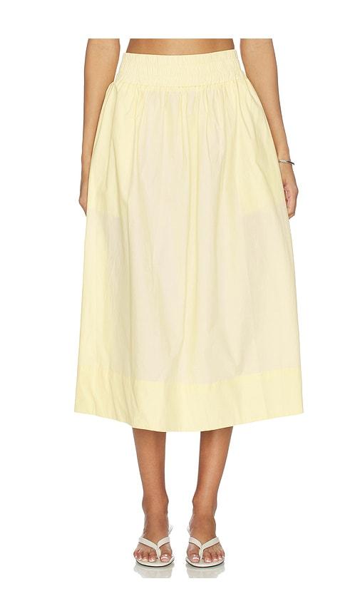 Juillet Liv Skirt in Yellow by JUILLET