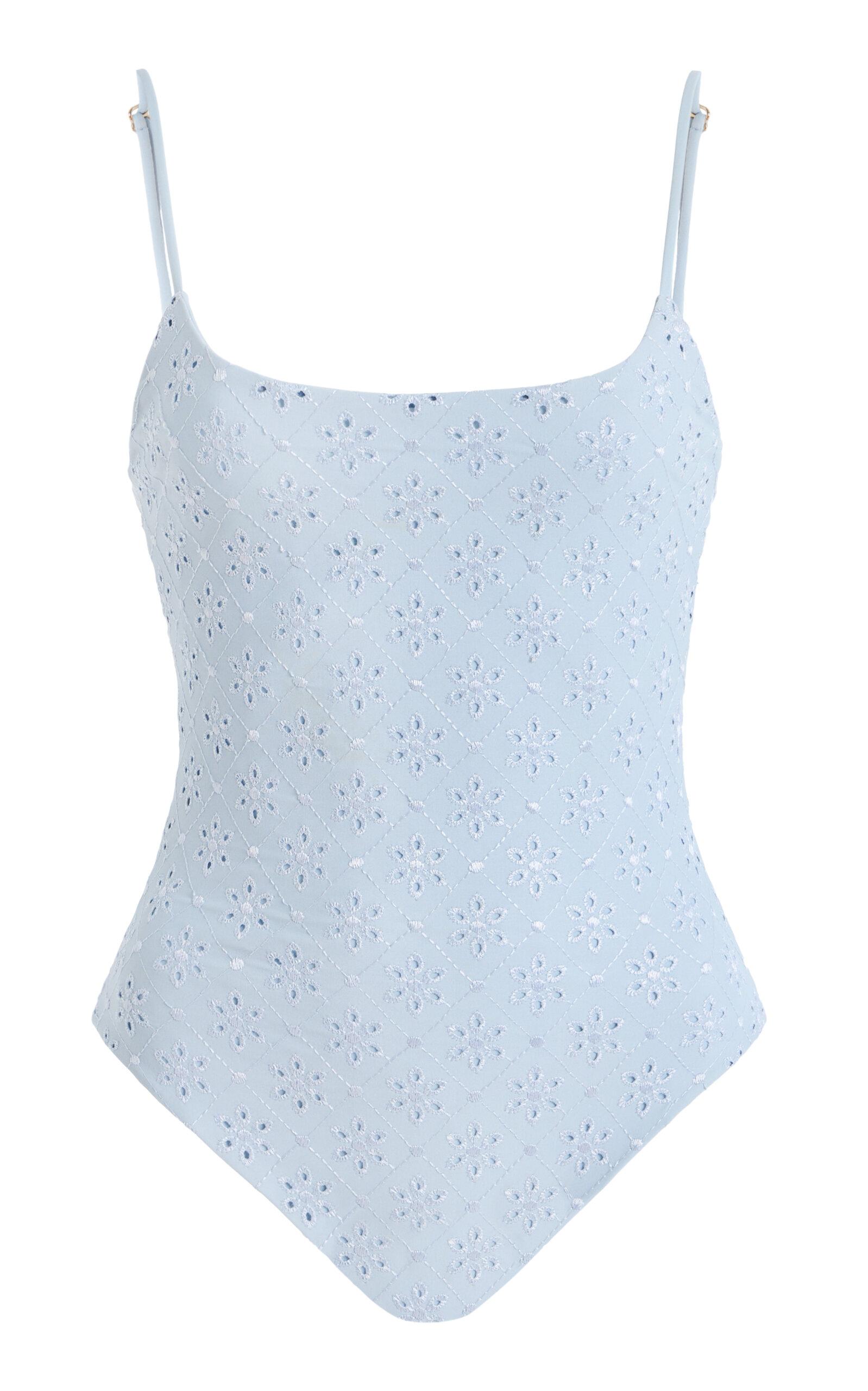 JUILLET SWIMWEAR Imey Broderie Anglaise One-Piece Swimsuit - Moda Operandi by JUILLET SWIMWEAR