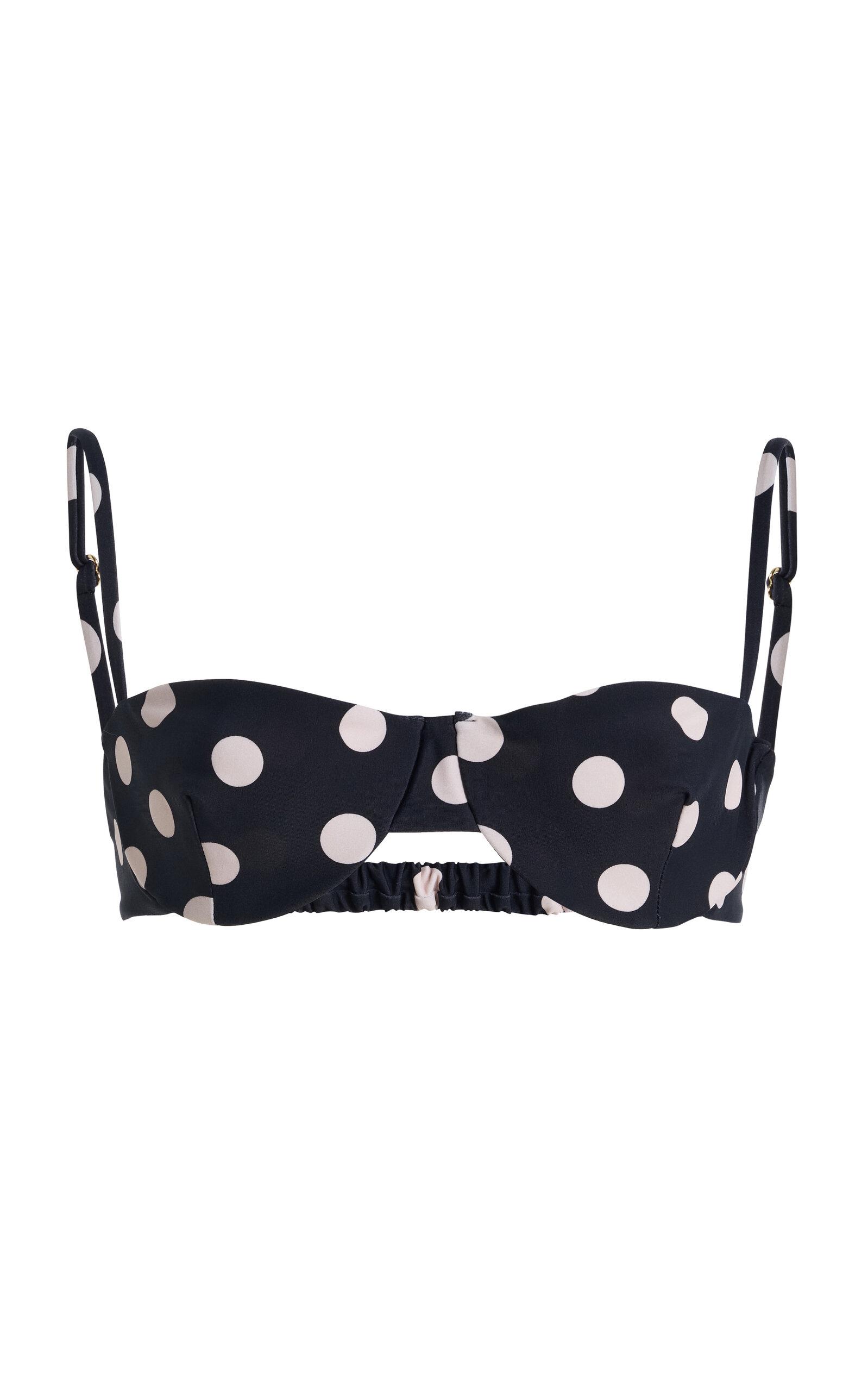JUILLET SWIMWEAR Ingrid Polka-Dot Bikini Top -oda Operandi by JUILLET SWIMWEAR