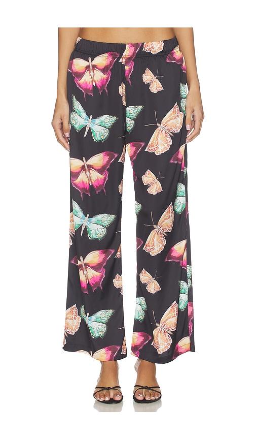 Juliet Johnstone Mariposa Pant in Black by JULIET JOHNSTONE