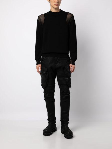 JULIUS PERMANENT COATED-FINISH CARGO JEANS by JULIUS_7