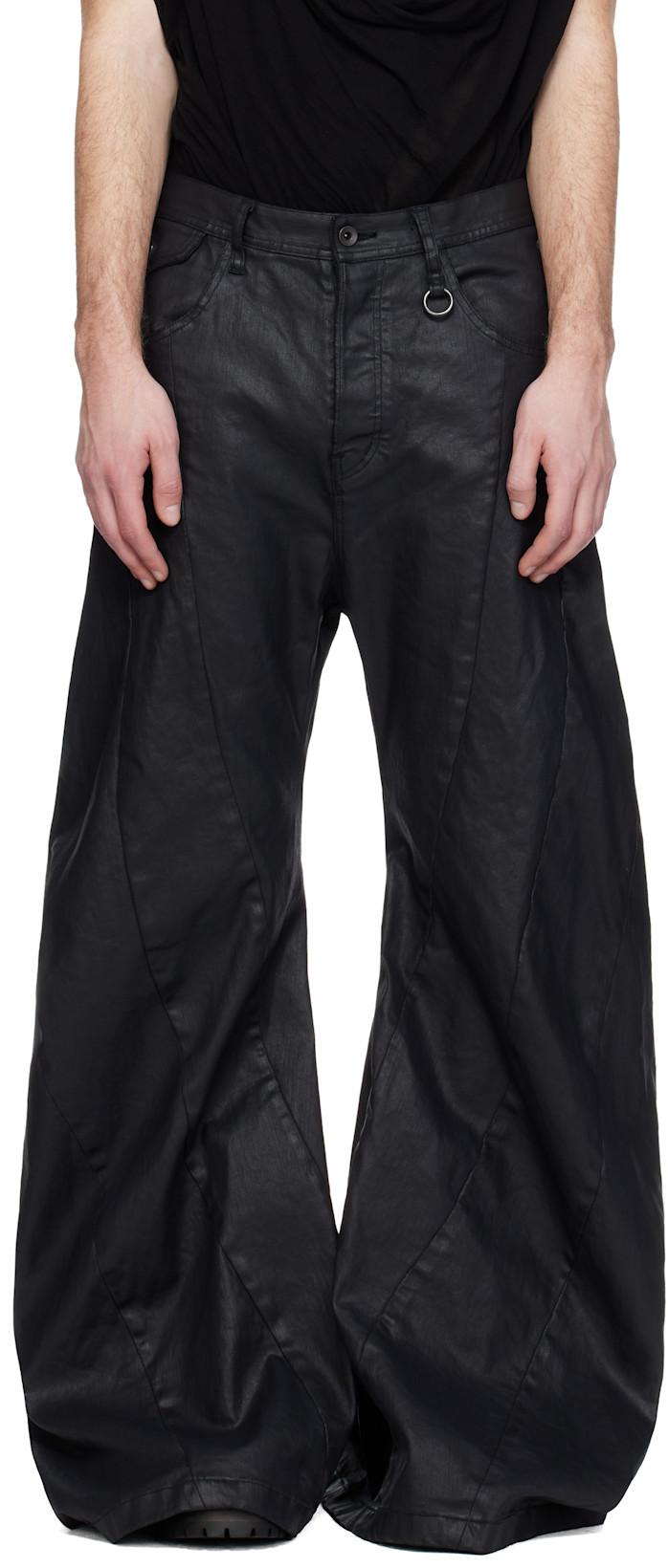 Black Bending Tuba Jeans by JULIUS