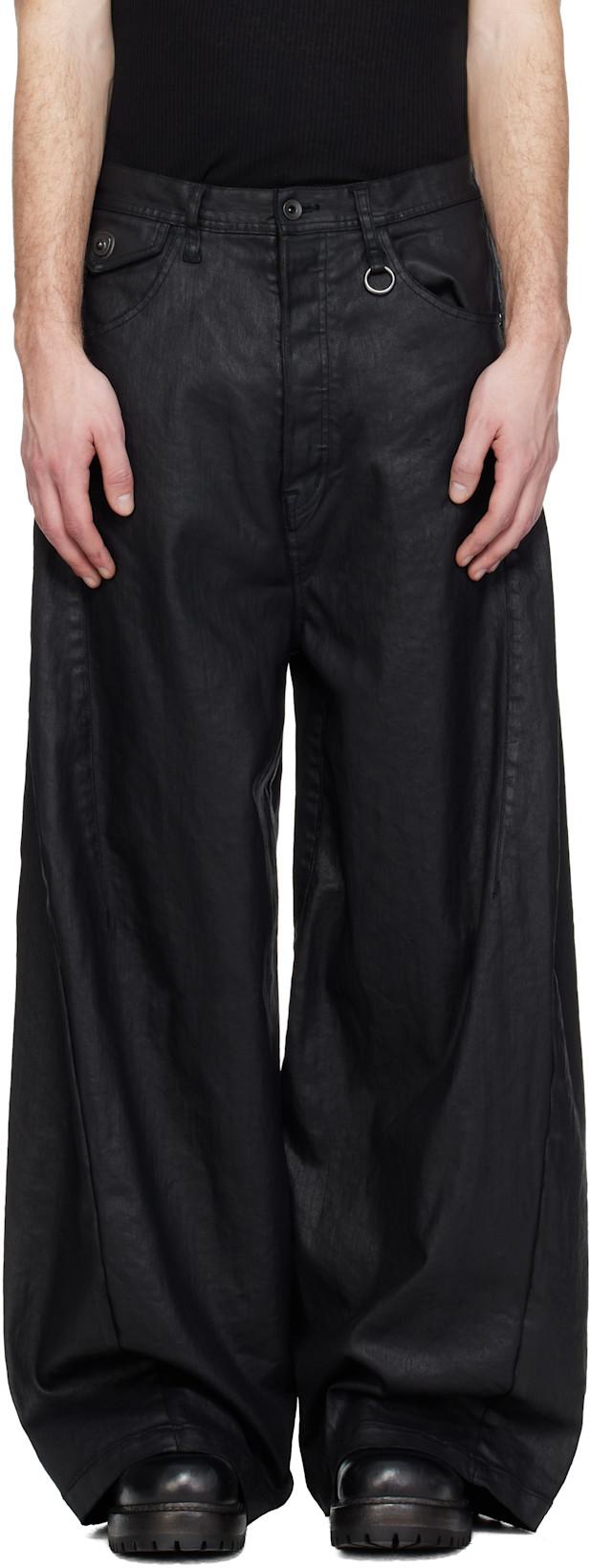 Black Dk Wide Jeans by JULIUS
