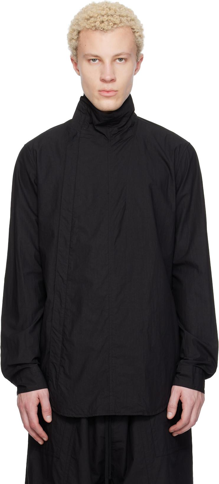 Black Fencing Shirt by JULIUS