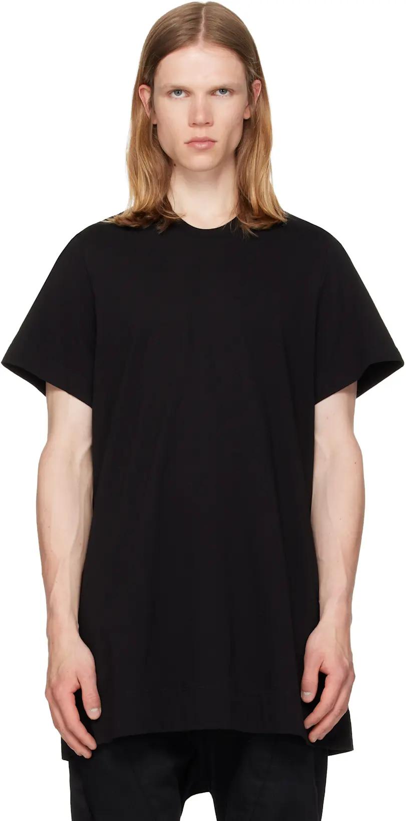 Black Flare T-shirt by JULIUS