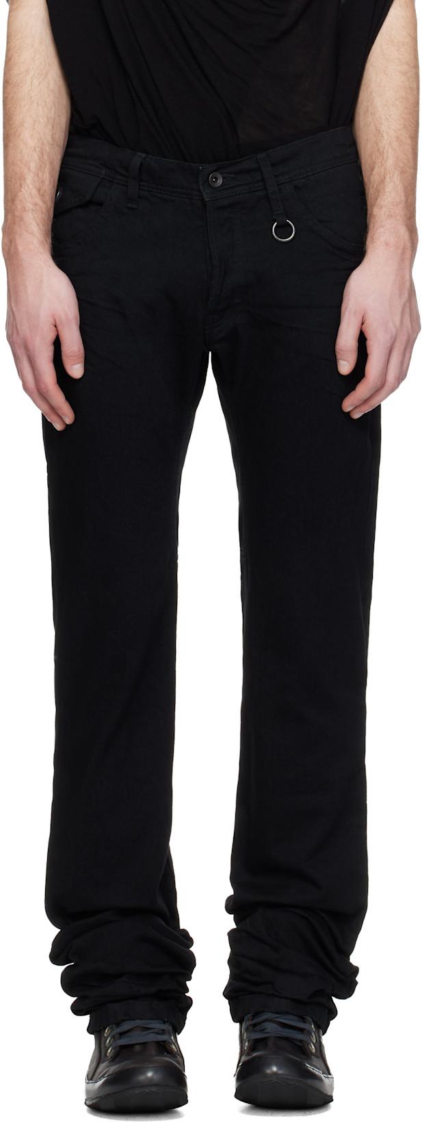Black Gusset Jeans by JULIUS