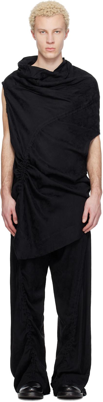 Black Prayer Shirt by JULIUS