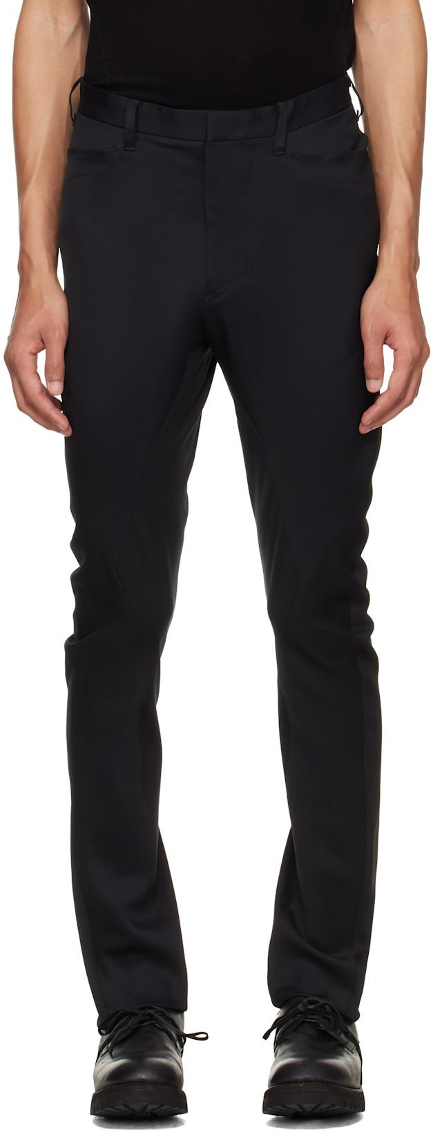 Black Prism Skinny Trousers by JULIUS