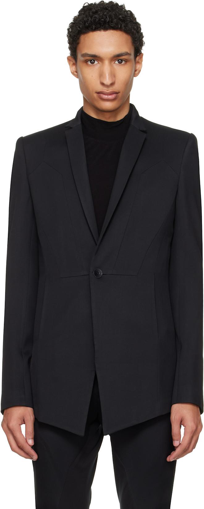 Black Prism Tailored Blazer by JULIUS