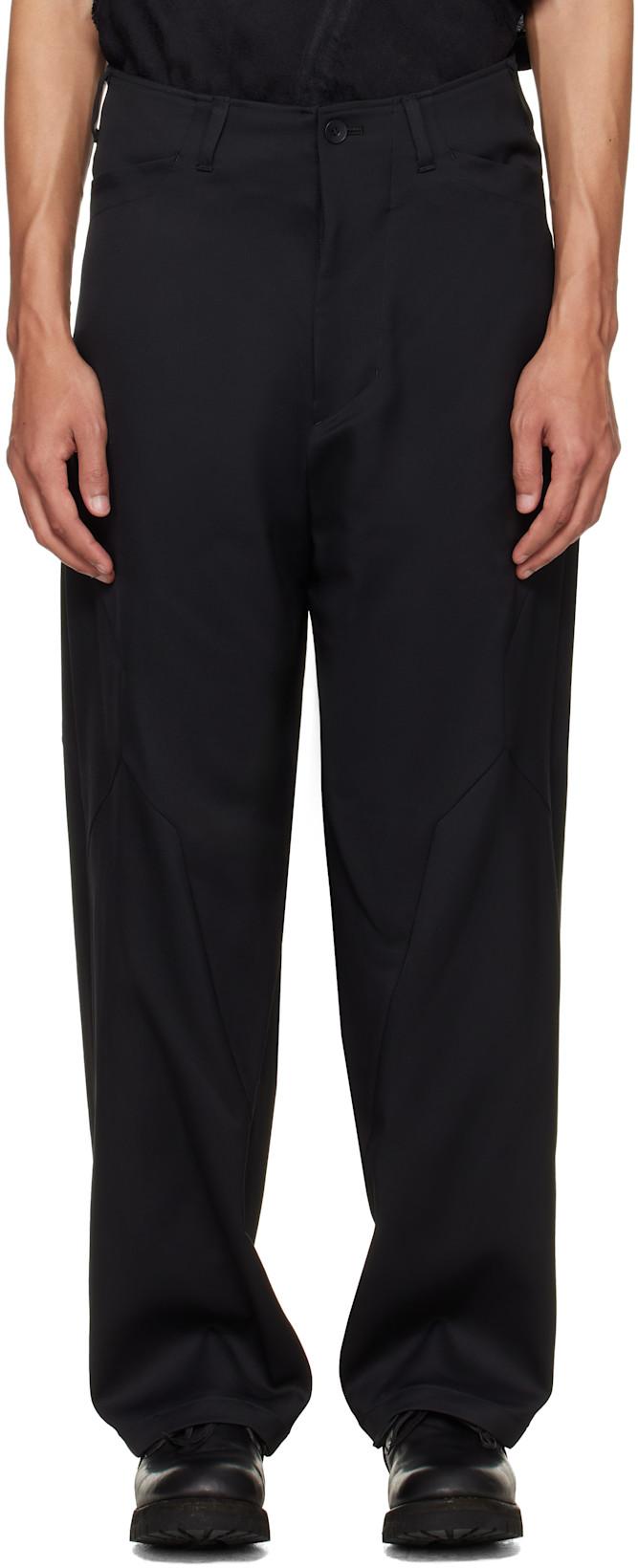 Black Prism Trousers by JULIUS