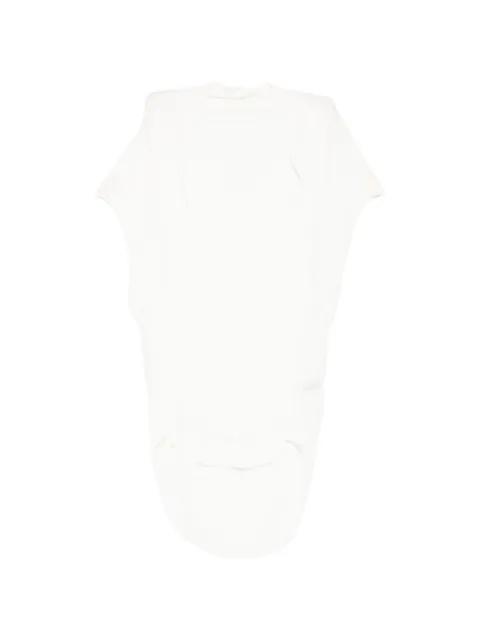 Seamed V-neck vest by JULIUS